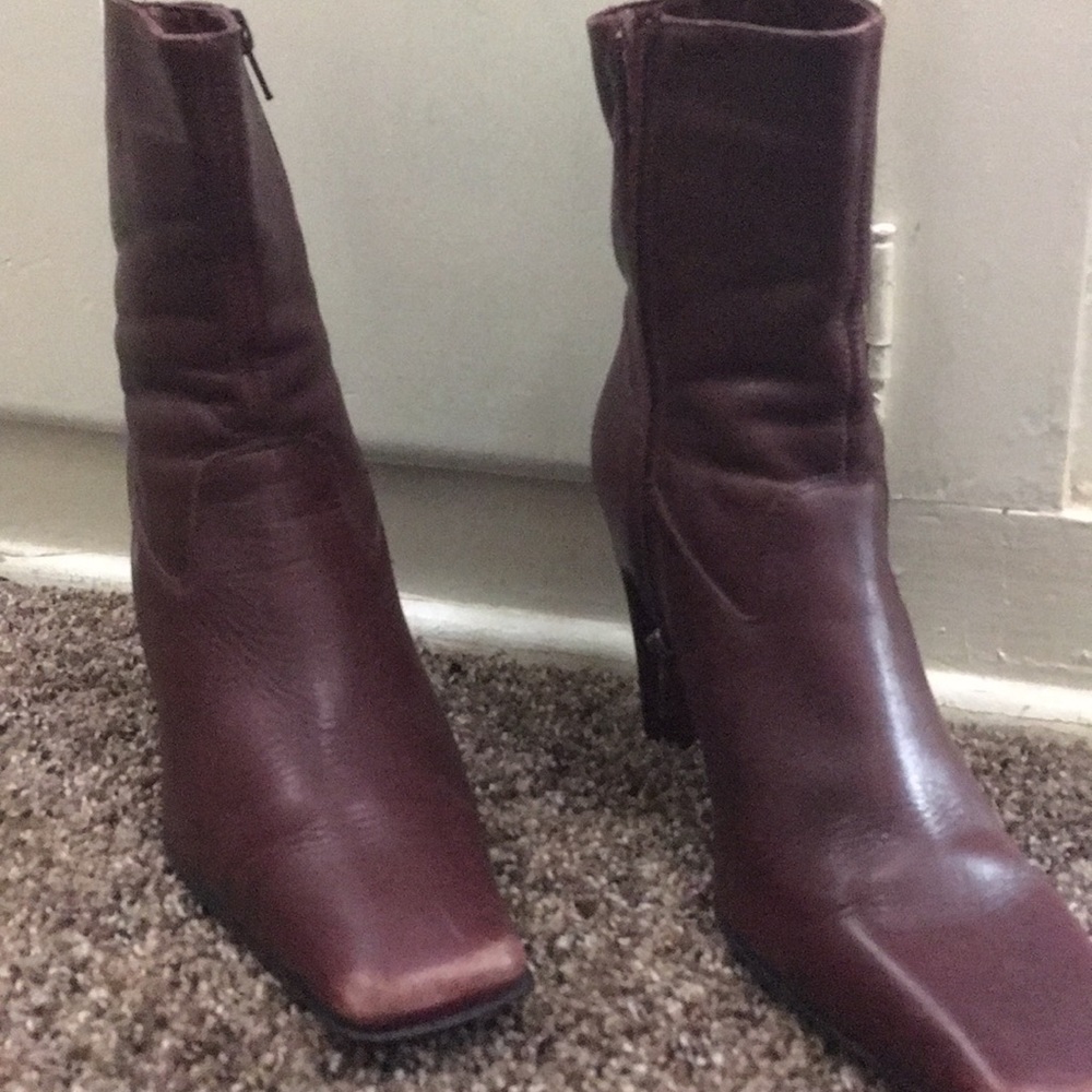 Zara Leather Boots